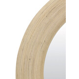 Light & Living - Spiegel PIEDRE - 109.5x4.5x109.5cm - Bruin