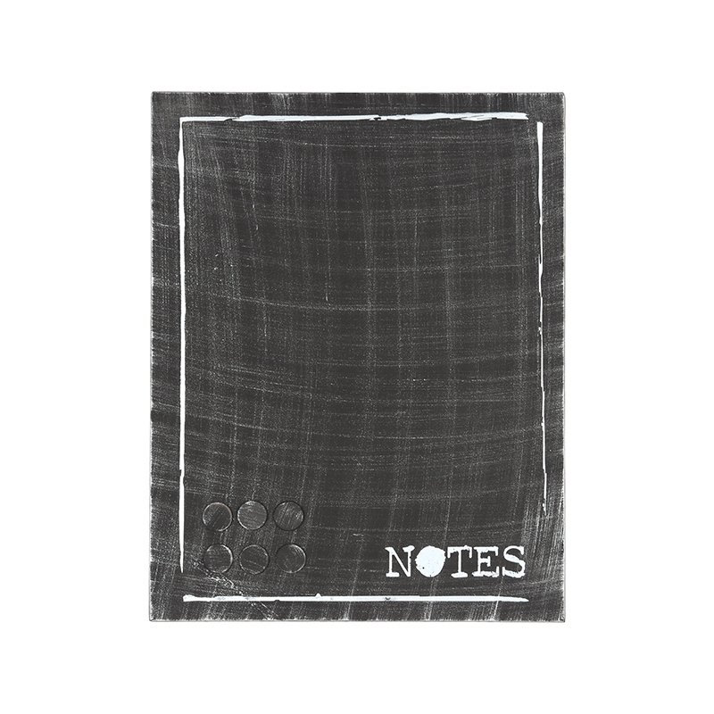 LABEL51 - Wanddecoratie Memobord - Zwart - 3x36x46cm