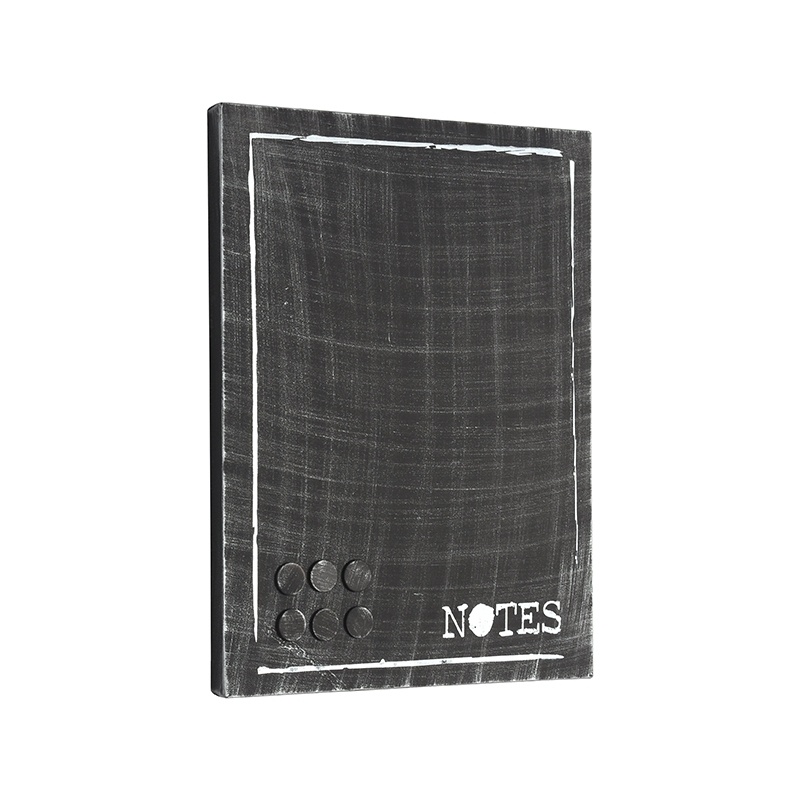 LABEL51 - Wanddecoratie Memobord - Zwart - 3x36x46cm