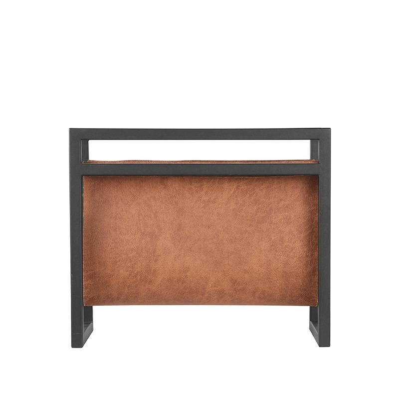 LABEL51 Opberger Magazinehouder - Cognac - Leder