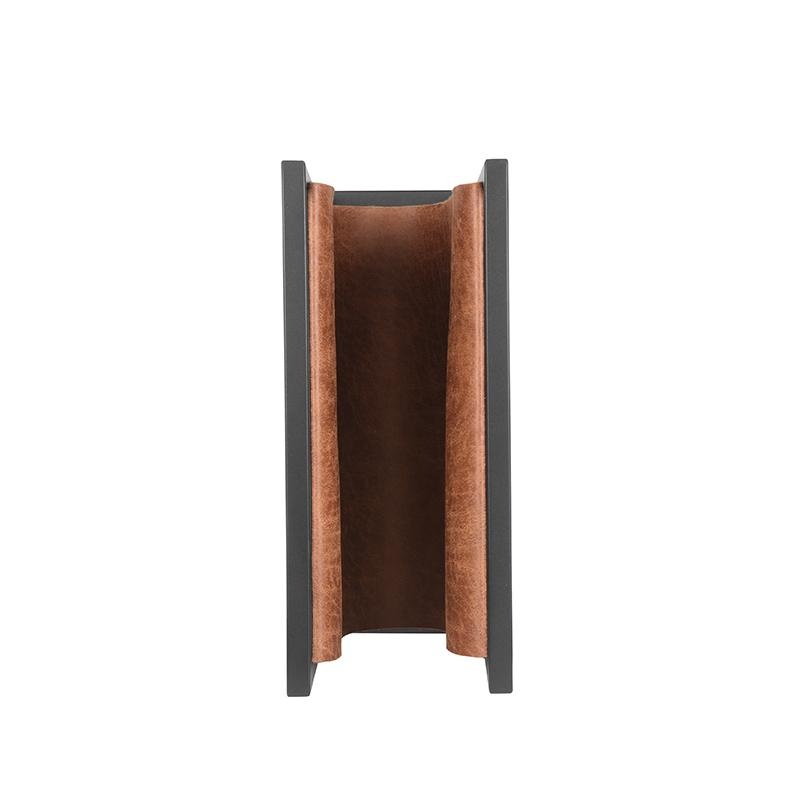 LABEL51 Opberger Magazinehouder - Cognac - Leder