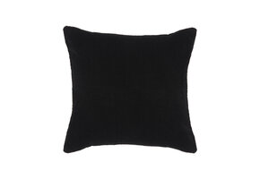 LABEL51 Sierkussen Rib - Zwart - Katoen