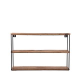 LABEL51 Wanddecoratie Vintage Wandplank - Rough - Mangohout - L