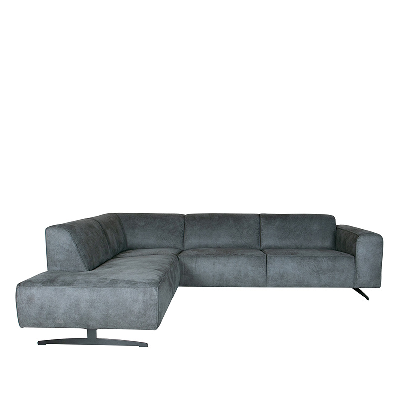 LABEL51 Bank Modena - Grijs - Mircoskin - Ottomane + 2,5-Zits