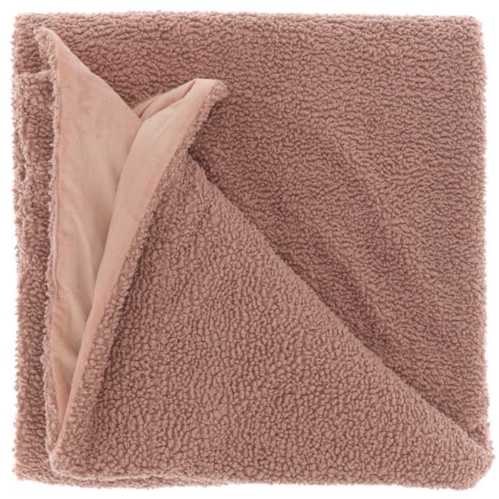 Unique Living | Plaid Romie 150x200cm old pink