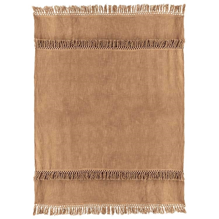 Unique Living - Plaid Saba 130x180cm Camel