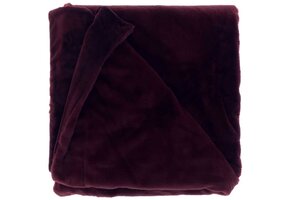 Unique Living - Plaid Klaas - 150x200cm - Dark Purple
