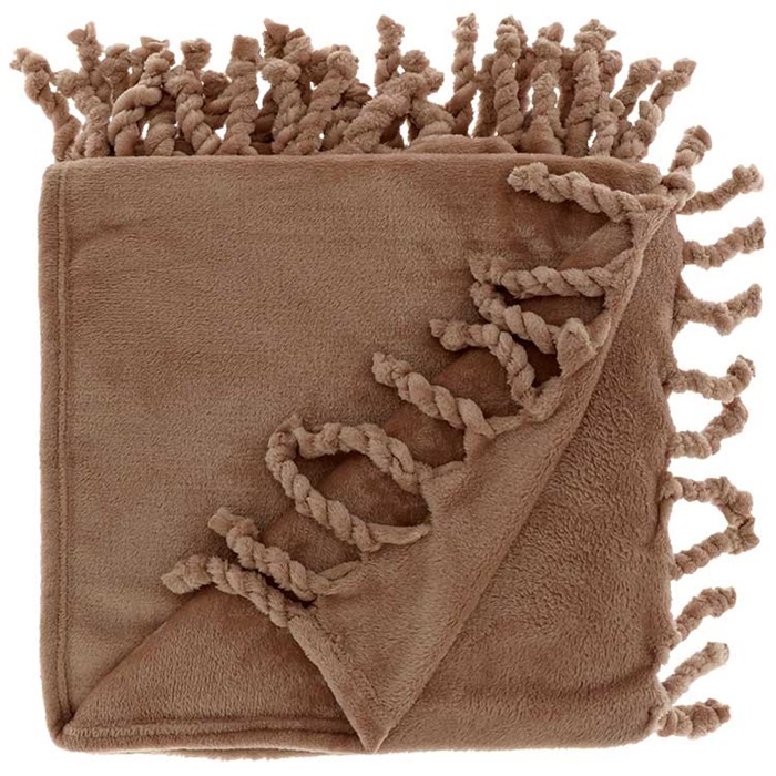 Unique Living - Plaid Lieke 130x160cm Coconut