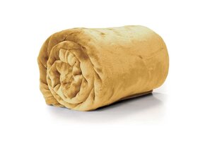 Unique Living - Enzo plaid 130x180cm Yellow Gold