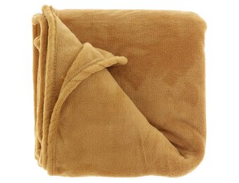 Unique Living - Plaid Bailey ECO 130x180cm Taffy