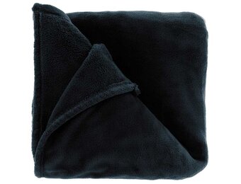 Unique Living - Plaid Claudi - 130x160cm - Black