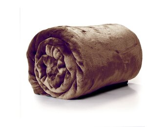 Unique Living - Plaid Enzo - 130x180cm - Brown