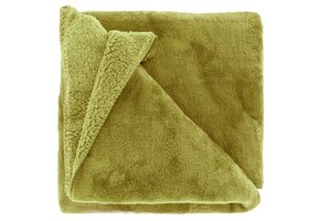 Unique Living - Plaid Torvah 150x200cm Moss Green