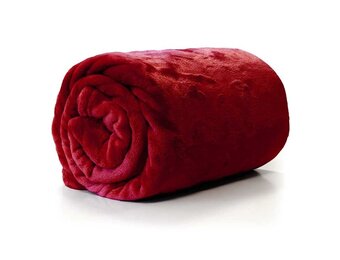 Unique Living | Enzo plaid 130x180cm red