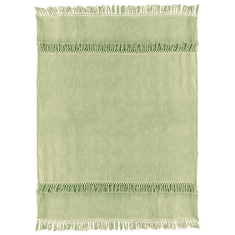 Unique Living - Plaid Saba 130x180cm Nile Green