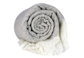 Unique Living - Plaid Feeke 130x170cm Dark Grey