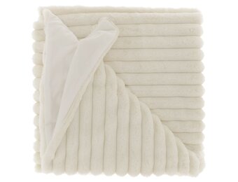 Unique Living | Plaid Peppe 150x200cm dove white