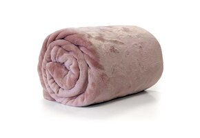 Unique Living - Enzo plaid 130x180cm Old Pink