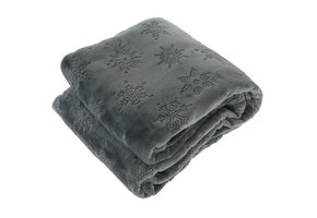 Unique Living | Plaid Faith 150x200cm dark grey