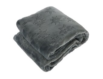 Unique Living | Plaid Faith 150x200cm dark grey