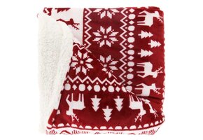 Unique Living - Plaid Yael - 150x200cm - Red