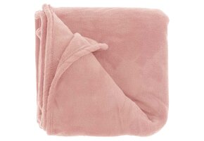Unique Living - Plaid Claudi 130x160cm Old Pink