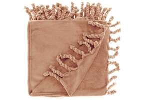 Unique Living - Plaid Lieke 130x160cm Camel