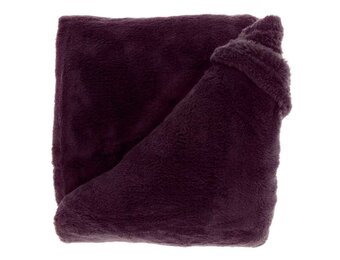 Unique Living - Plaid Justin - 150x200cm - Dark Purple