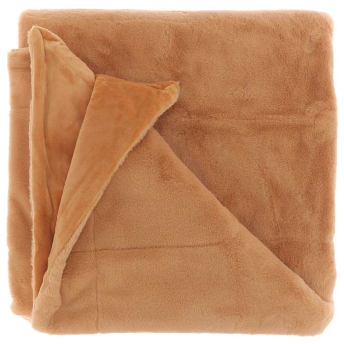 Unique Living | Plaid Klaas 150x200cm sandstone