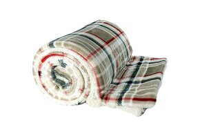 Unique Living | Larsson plaid 150x200cm taupe