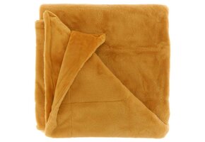 Unique Living - Plaid Klaas - 150x200cm - Honey