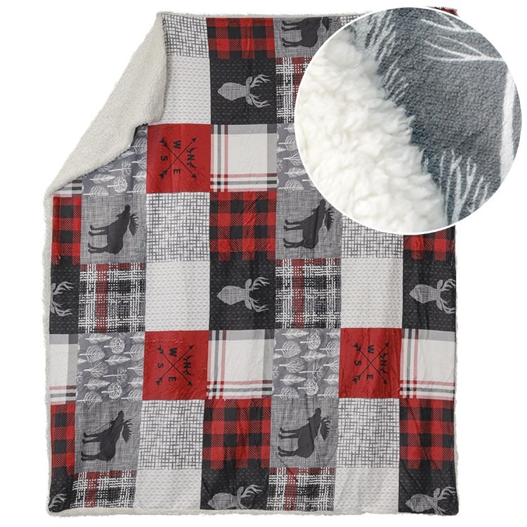 Unique Living - Plaid Walt 130x160cm Dessin 1