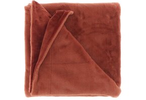 Unique Living | Plaid Klaas 150x200cm redwood