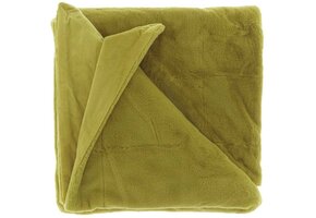 Unique Living - Plaid Klaas 150x200cm Moss Green