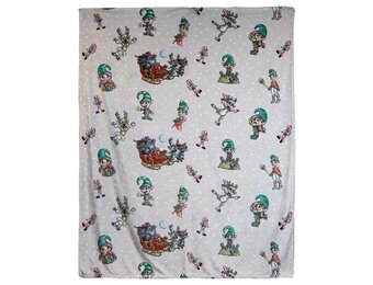 Unique Living - Plaid Natale 150x200cm Dessin 1