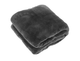 Unique Living | Justin plaid 150x200cm dark grey