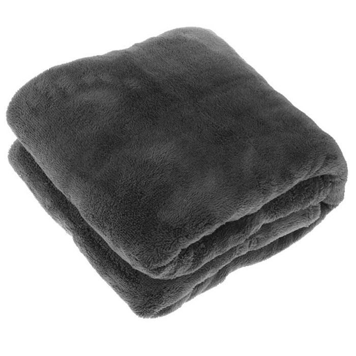 Unique Living | Justin plaid 150x200cm dark grey