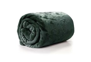 Unique Living - Enzo Plaid 130x180cm Laurel Green