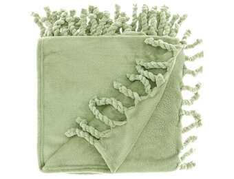 Unique Living - Plaid Lieke 130x160cm Nile Green