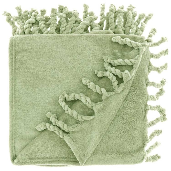 Unique Living - Plaid Lieke 130x160cm Nile Green