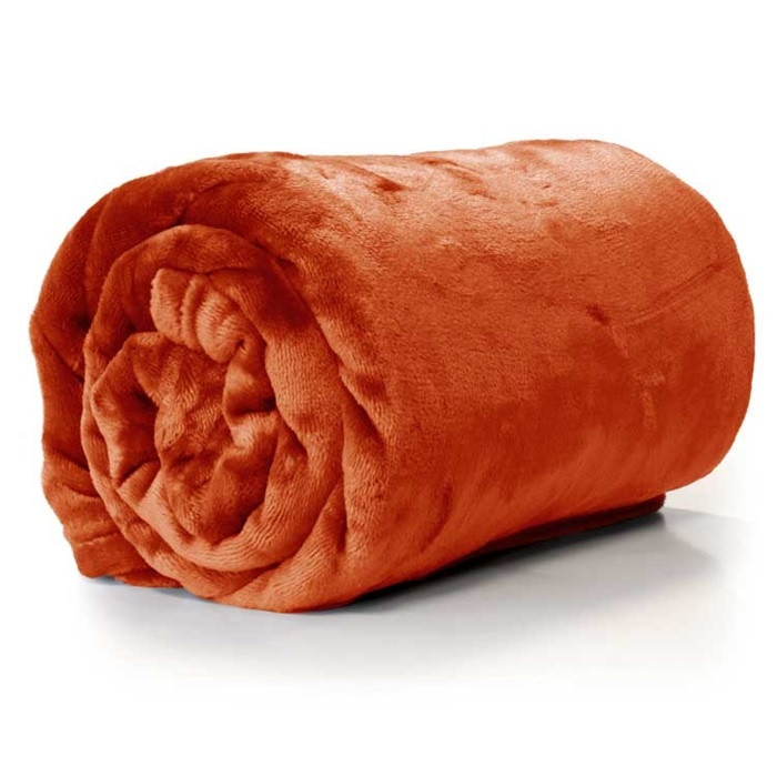 Unique Living - Enzo plaid 130x180cm Terra