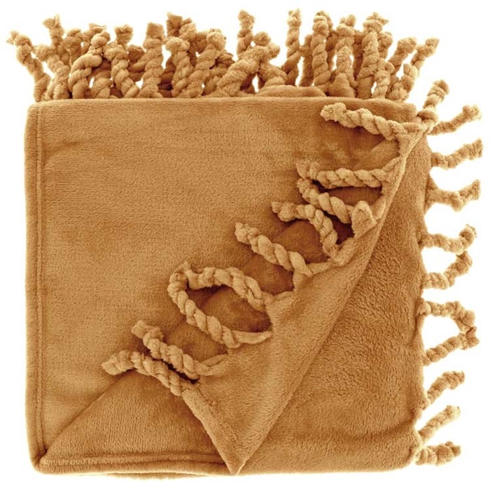 Unique Living - Plaid Lieke 130x160cm Taffy