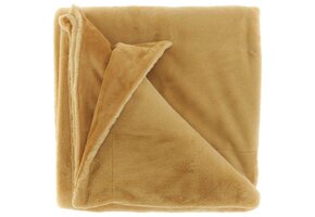 Unique Living | Plaid Klaas 150x200cm taffy