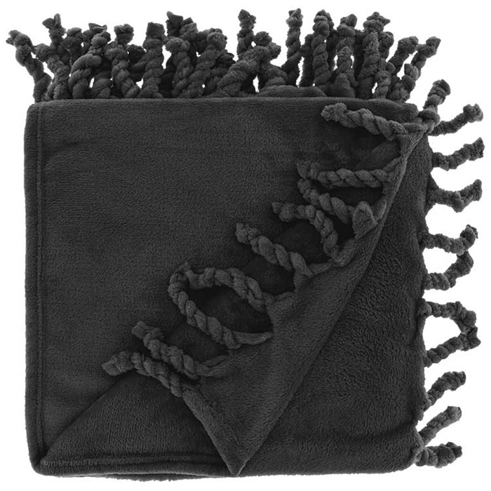 Unique Living - Plaid Lieke 130x160cm Black