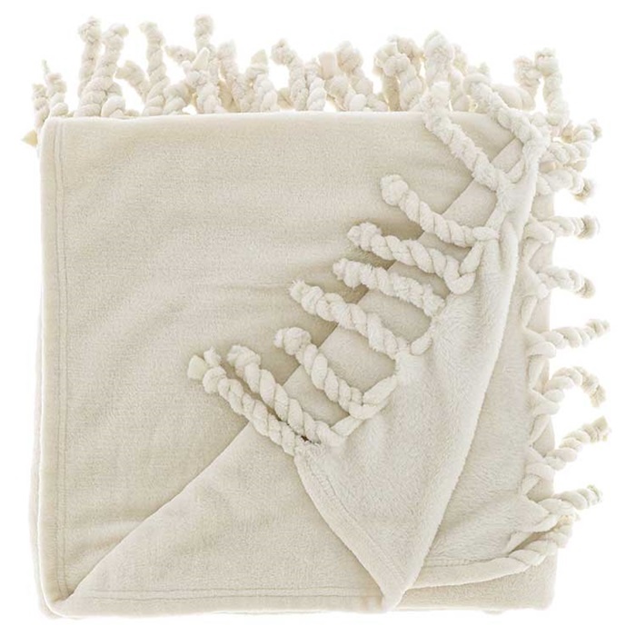 Unique Living - Plaid Lieke 130x160cm Ivory