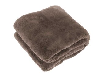 Unique Living | Justin plaid 150x200cm taupe