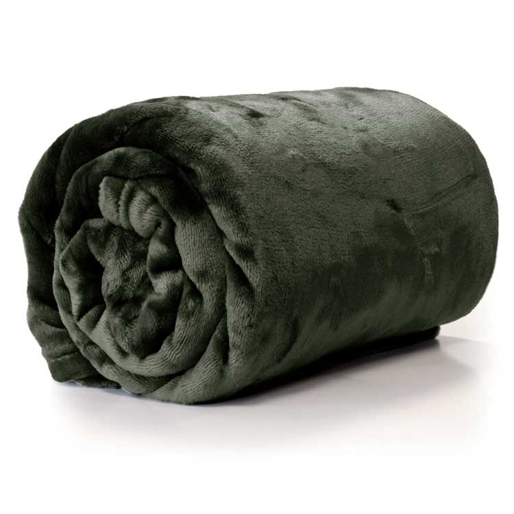 Unique Living - Enzo Plaid 130x180cm Winter Green