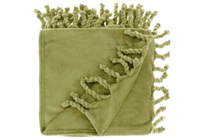 Unique Living - Plaid Lieke 130x160cm Olive Green