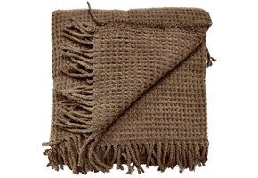 Unique Living - Plaid Selien 150x200cm Bison Brown