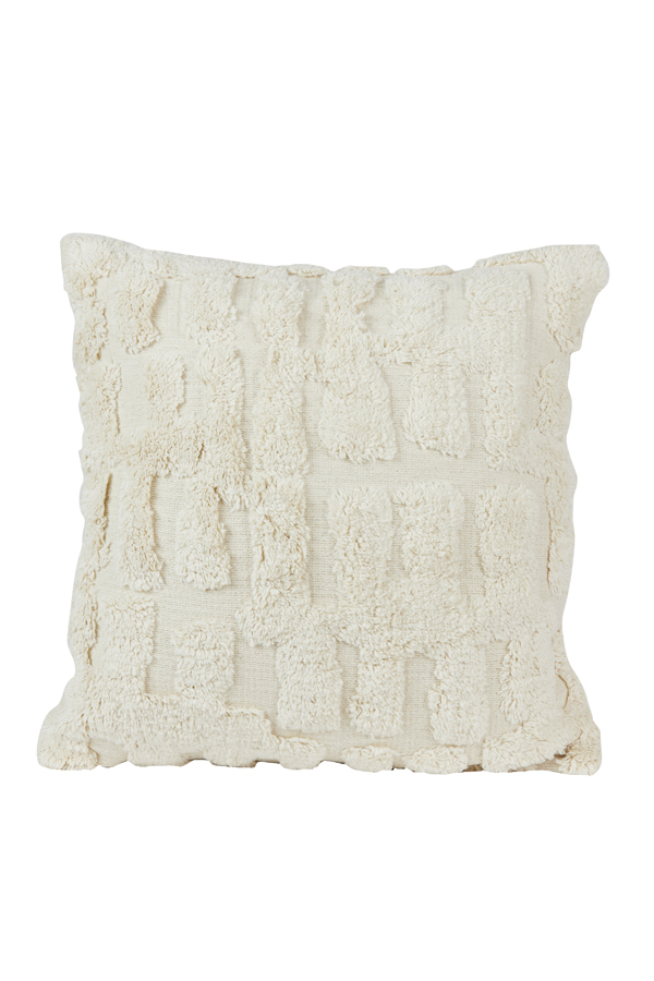 Light & Living - Kussen SARMI - 45x45cm - Wit